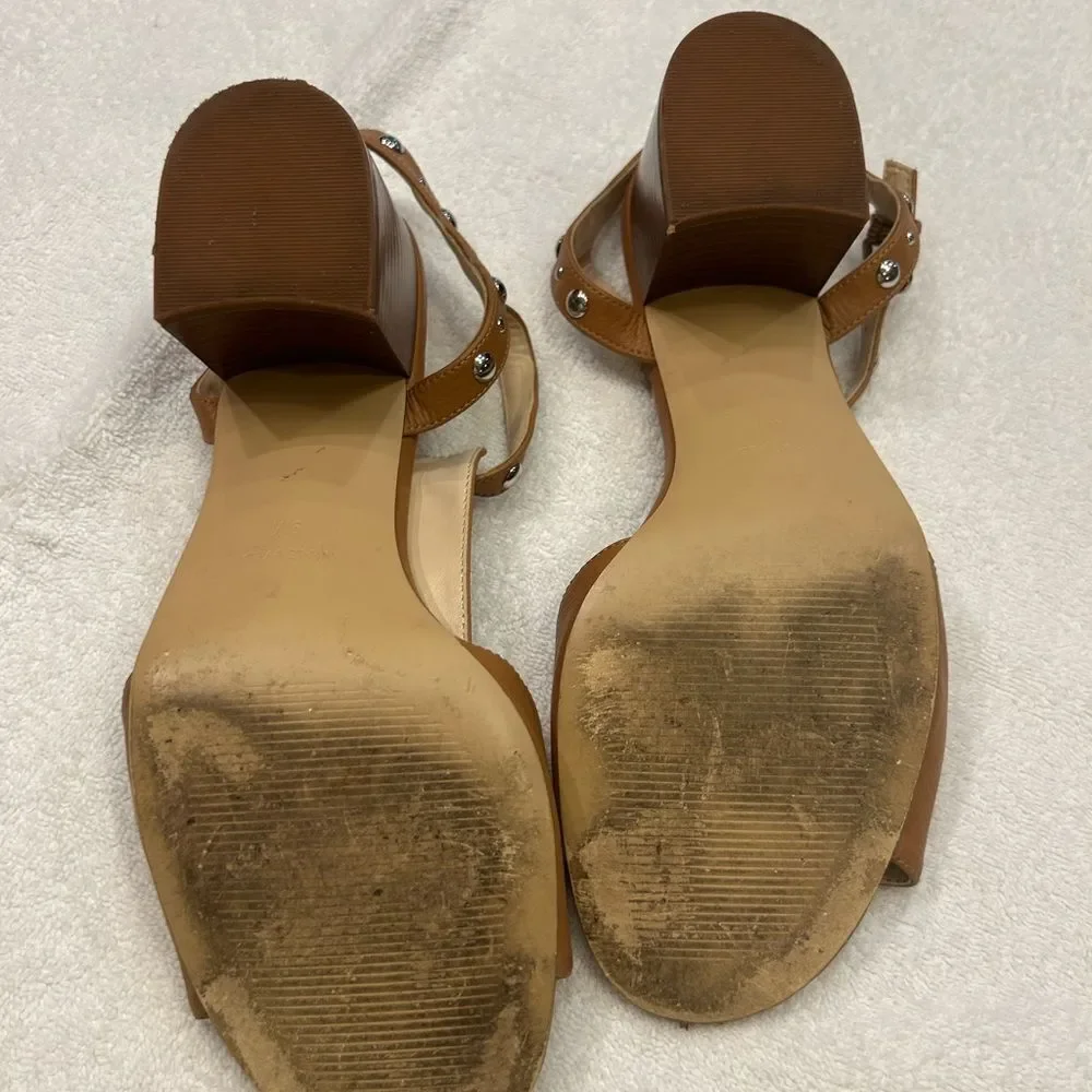 Nine West Tan Heels Classic Design